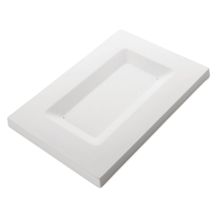 Fusing Mold Soft Edge Rectangular Platter Fusing Mold Soft Edge Rectangular Platter