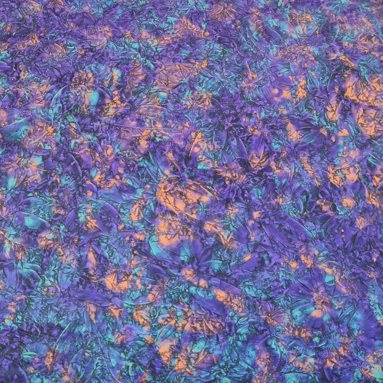 VAN GOGH Glas violett blaugrün kupfer