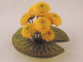 Castingform "Frosch auf Seerosenblatt" Castingform "Frosch auf Seerosenblatt"