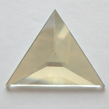 Mirror-Bevel Triangle 2 x 2x 2" Mirror-Bevel Triangle 2 x 2x 2"