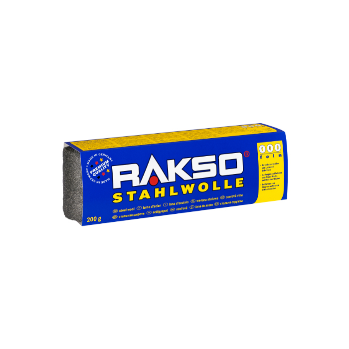 RAKSO Stahlwolle 000 200g