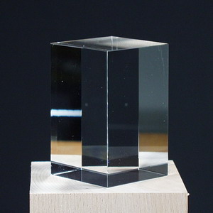 Glass Cuboid 50x50x80mm Glass Cuboid 50x50x80mm