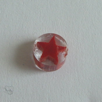 Millefiori "étoile rouge" CD 90 Millefiori "étoile rouge" CD 90