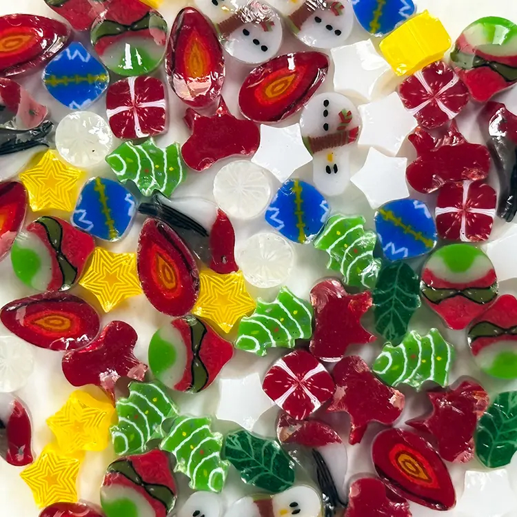 TGE Murrine COE96 Christmas Mix TGE Murrine COE96 Christmas Mix