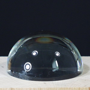 Media bola de vidrio 80mm Media bola de vidrio 80mm