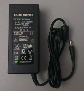 Transformateur à fiche LED 60W/24V DC, IP 20 Transformateur à fiche LED 60W/24V DC, IP 20