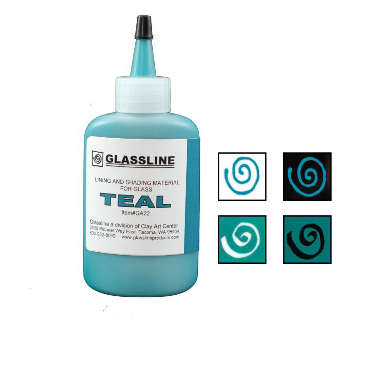 Glassline crayon GA22 teal 56g Glassline crayon GA22 teal 56g