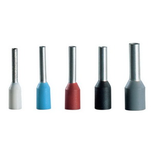 Terminales de cable, naranja 0,5 qmm x 8 mm (100 uds.)