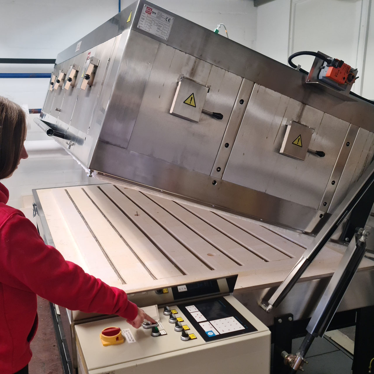 Electric kiln opening activated, Manually PS 7-250 - 8-400 Electric kiln opening activated, Manually PS 7-250 - 8-400