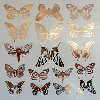Fusing Decal Small Butterfly gold Fusing Decal Small Butterfly gold