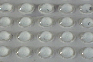 Bumpen Größe II D:8mm H:2,2mm Bumpen Größe II D:8mm H:2,2mm