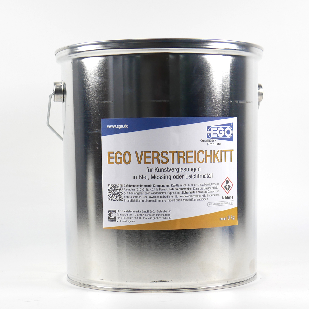 EGO Verstreichkitt Glazing Putty 9kg