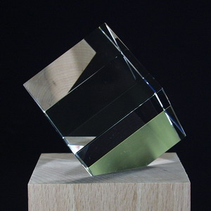 Glass Cube 60x60x60mm with corners Glass Cube 60x60x60mm with corners