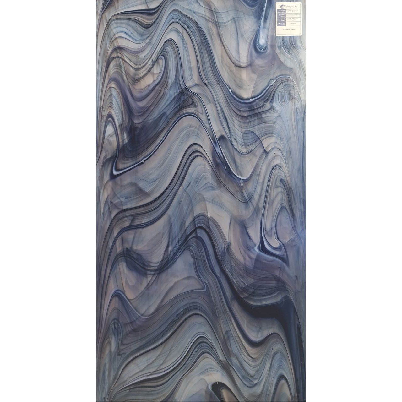 OCEANSIDE Fusers Reserve #63 grape-blue aventurine-white OCEANSIDE Fusers Reserve #63 grape-blue aventurine-white