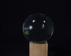 Glass Ball 150mm avec base plate Glass Ball 150mm avec base plate