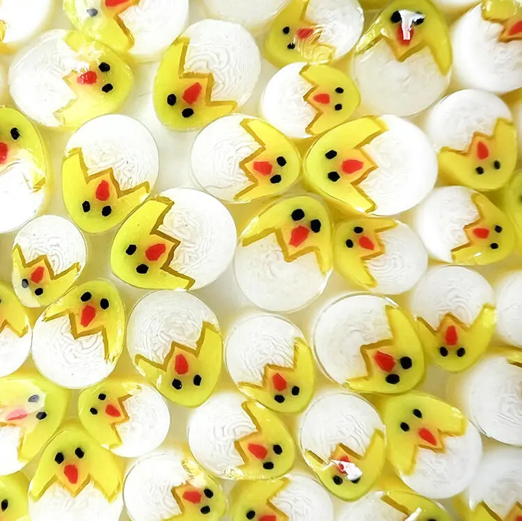 TGE Murrine COE90 Easter - Chick and Egg TGE Murrine COE90 Easter - Chick and Egg