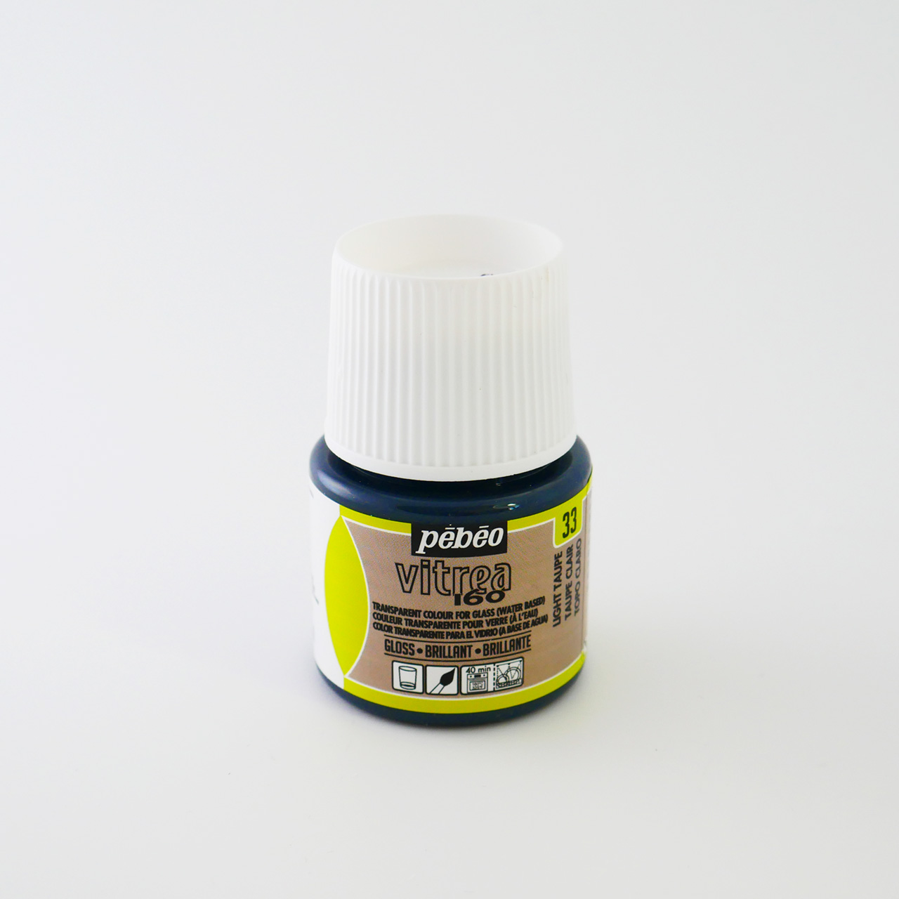 Glasspaint Pebeo Vitrea160 Light Taupe 33 Glasspaint Pebeo Vitrea160 Light Taupe 33