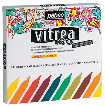 Set V160 glänzend, 9 Stifte Set V160 glänzend, 9 Stifte
