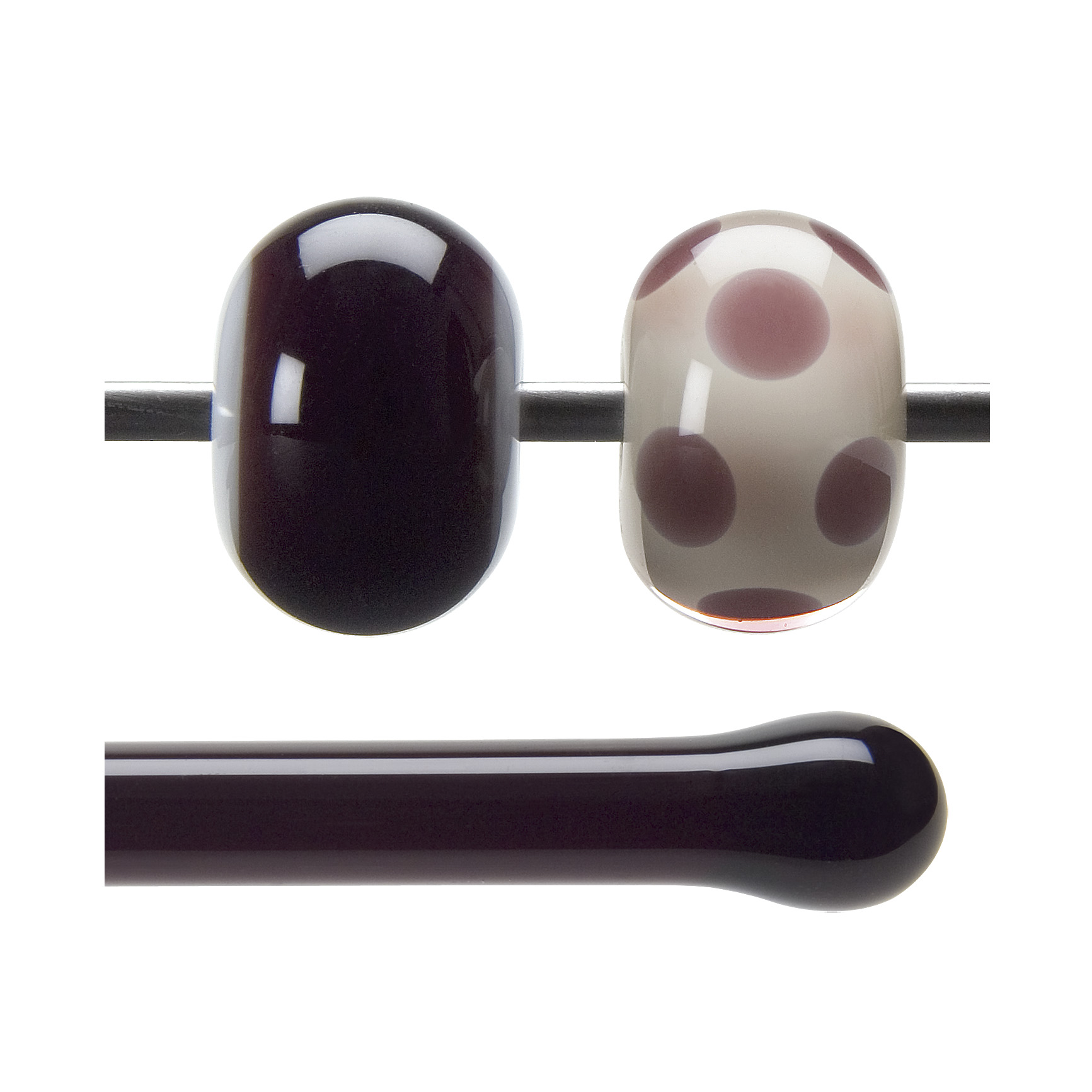 BULLSEYE varilla de vidrio 1105 F