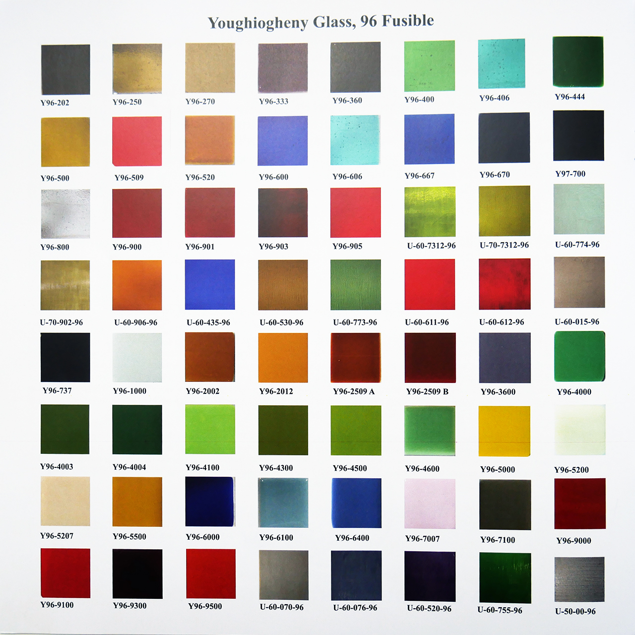 Katalog YOUGHIOGHENY OPALESCENT GLASS COMPANY, Inc. Katalog YOUGHIOGHENY OPALESCENT GLASS COMPANY, Inc.