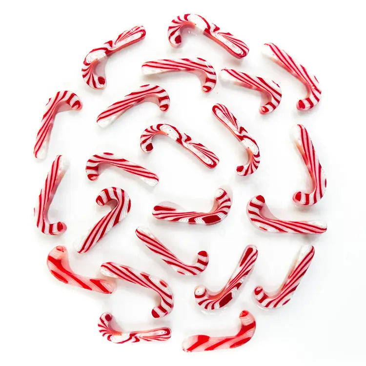 TGE Murrine COE90 Candy Canes XL TGE Murrine COE90 Candy Canes XL