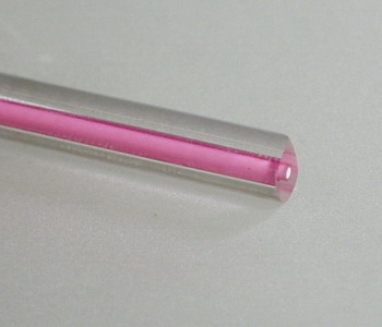MORETTI rod clear/pink MORETTI rod clear/pink