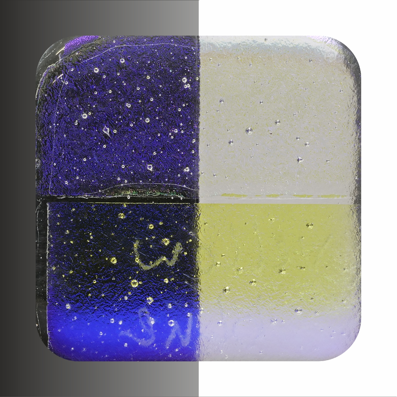 CBS Dichroïque 1101-50 Yellow/Blue COE90 CBS Dichroïque 1101-50 Yellow/Blue COE90