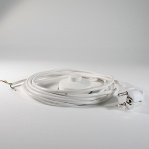 Cord with feet-switch white