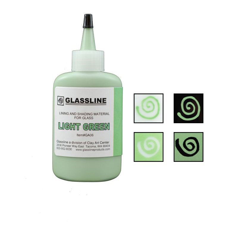 Glassline crayon GA06 light green 56g