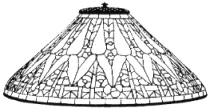 ODYSSEY Lampenform 50 cm Arrowroot T1496