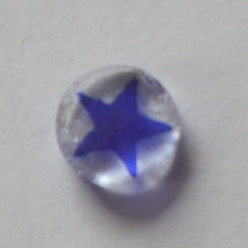 Millefiori "blauer Stern" AK 90