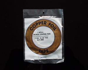 EDCO Copper Foil black 7/32" 5,6mm EDCO Copper Foil black 7/32" 5,6mm