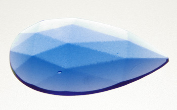 Glasstein Rautentropfen 40/24 kobaltblau Glasstein Rautentropfen 40/24 kobaltblau