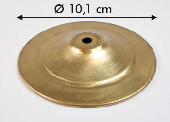 Cap standard brass d:10,1cm Cap standard brass d:10,1cm