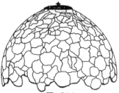 ODYSSEY Lampenform 40 cm Hydrangea T1571