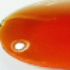Flatback jewel 18mm amber