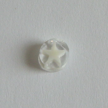 Millefiori "weißer Stern" AK 90