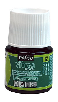 Glasspaint Pebeo Vitrea160 Emerald Green 12 Glasspaint Pebeo Vitrea160 Emerald Green 12