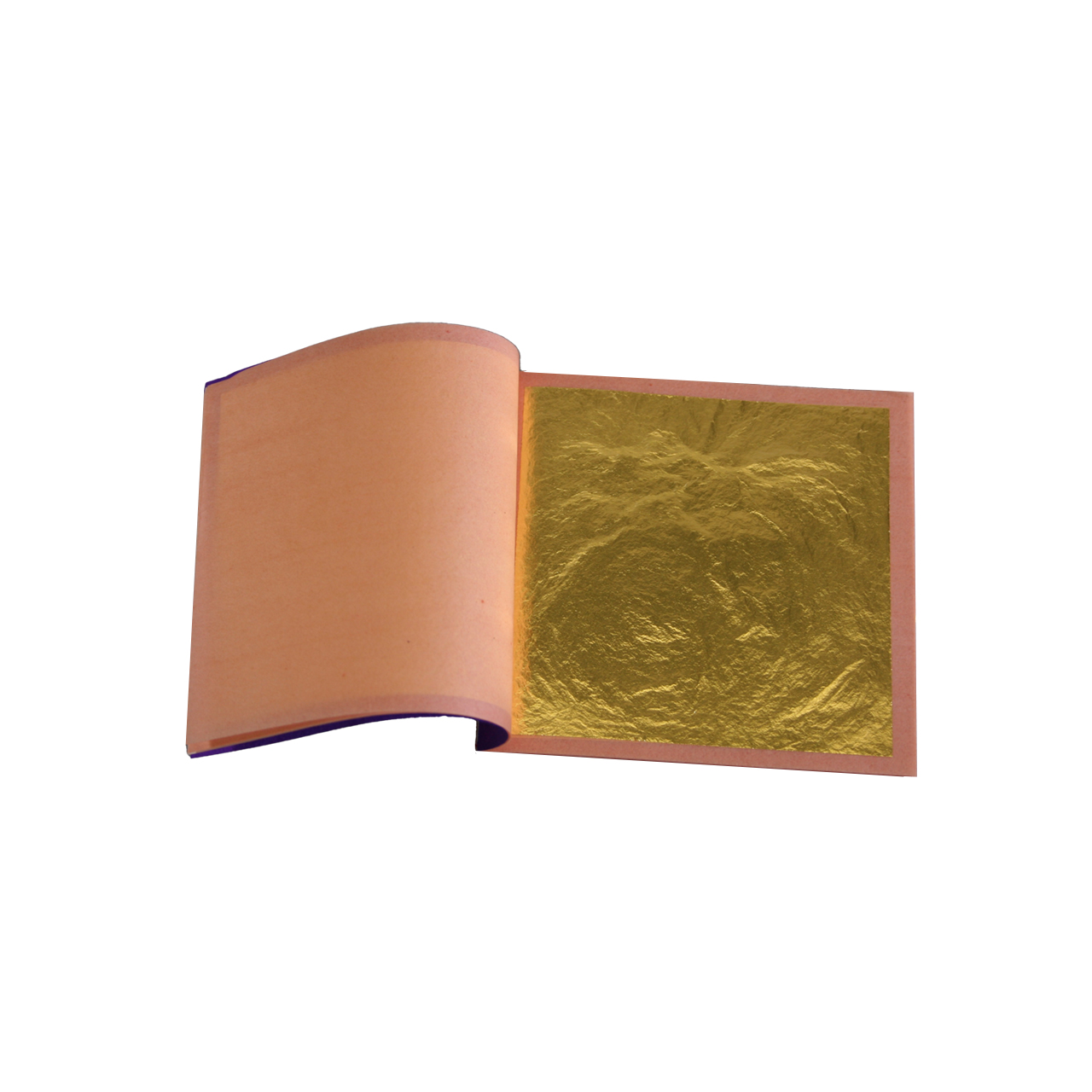 Gold leaf, 22 carat, 80 x 80 mm