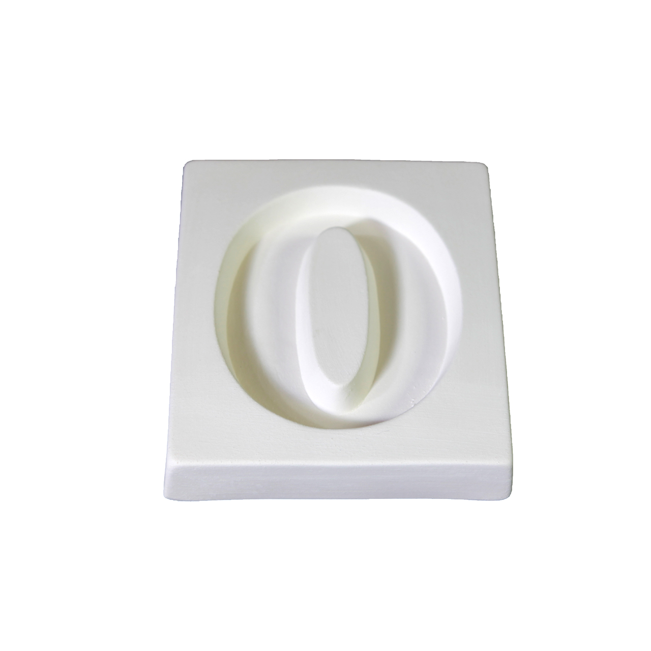 Casting Mold 12x10x1cm Number 0 Casting Mold 12x10x1cm Number 0