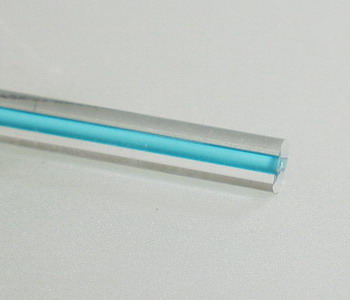 MORETTI rod clear/aquamarine MORETTI rod clear/aquamarine