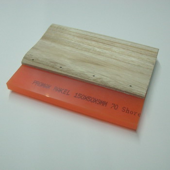 Powder Printing wood squeegee 15cm