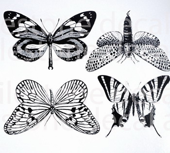 Fusing Decal large Butterfly Fusing Decal large Butterfly