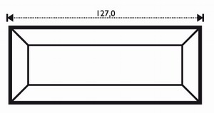 Bevel Straight 2 x 5" Bevel Straight 2 x 5"