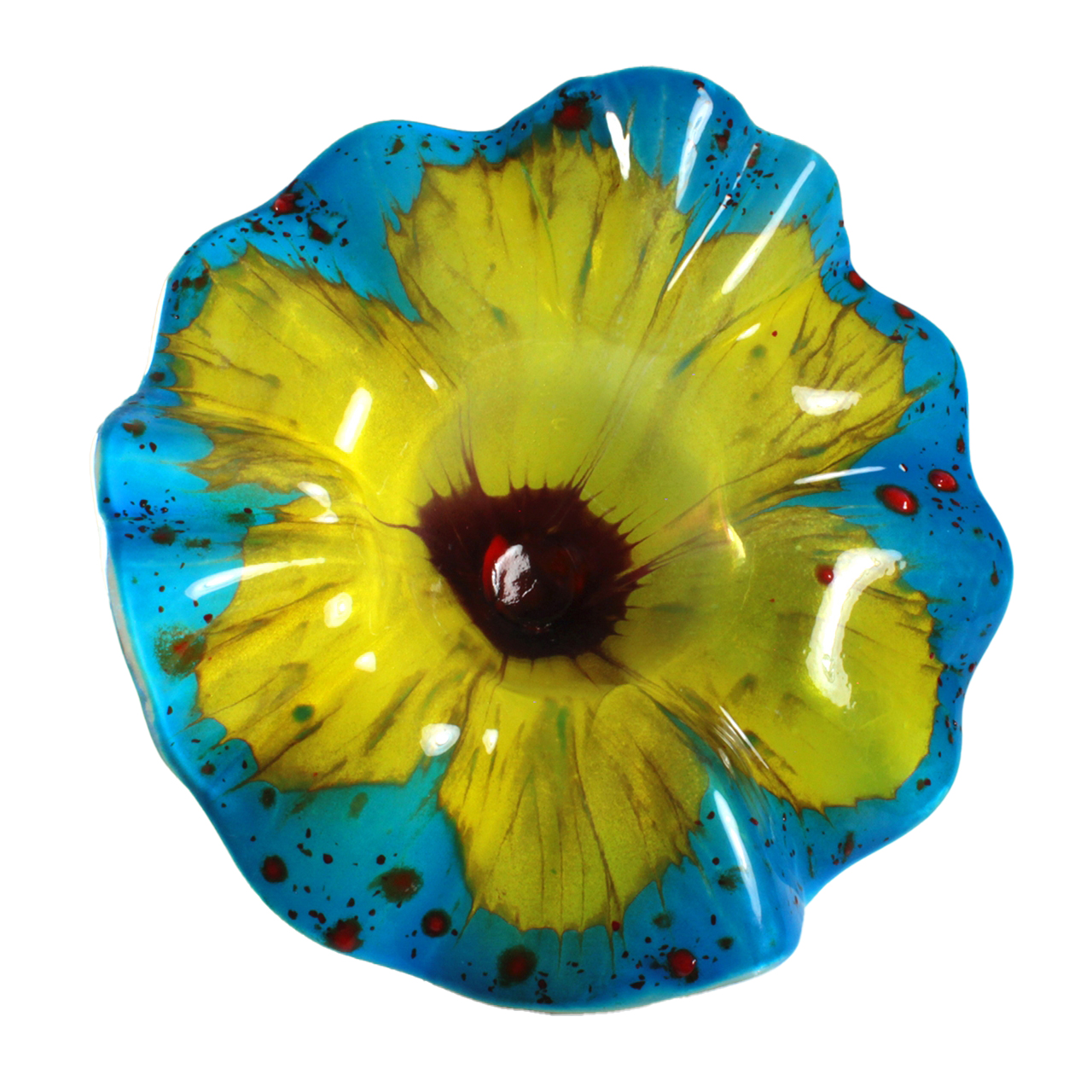 Slumping Mold GM187 "Ruffled Control Drop Flower" Slumping Mold GM187 "Ruffled Control Drop Flower"