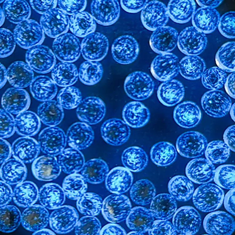 TGE Murrine COE90 Sky Blue Glow Dots TGE Murrine COE90 Sky Blue Glow Dots