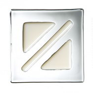 APPLIKAS Square 60 x 60 mm Design 3 amber APPLIKAS Square 60 x 60 mm Design 3 amber