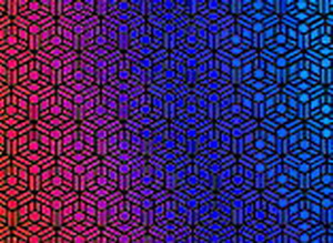 CBS Dichroic Borderline Geometric AK 96 CBS Dichroic Borderline Geometric AK 96
