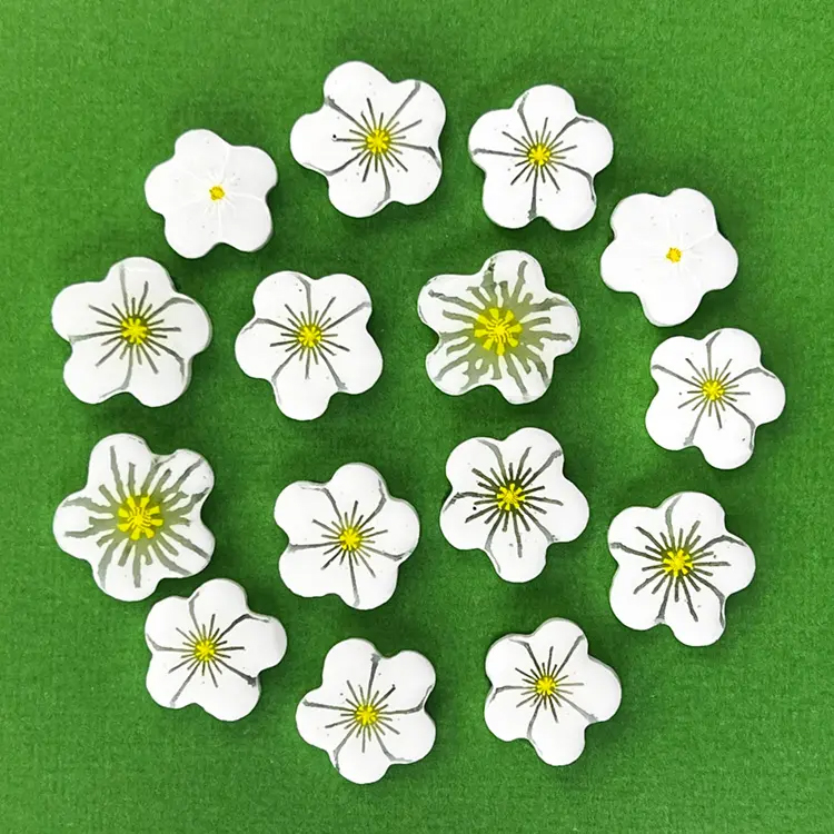 TGE Murrine COE96 Strawberry Flower XL