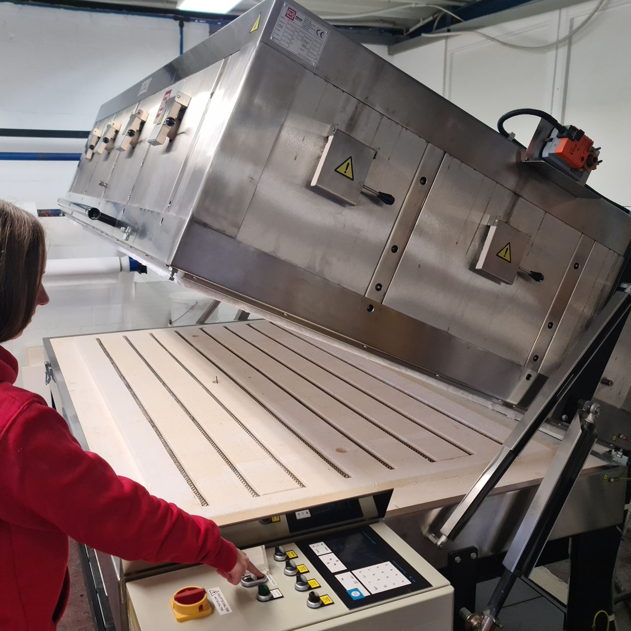 Electric kiln opening activated, Manually PS 7-250 - 8-400 Electric kiln opening activated, Manually PS 7-250 - 8-400